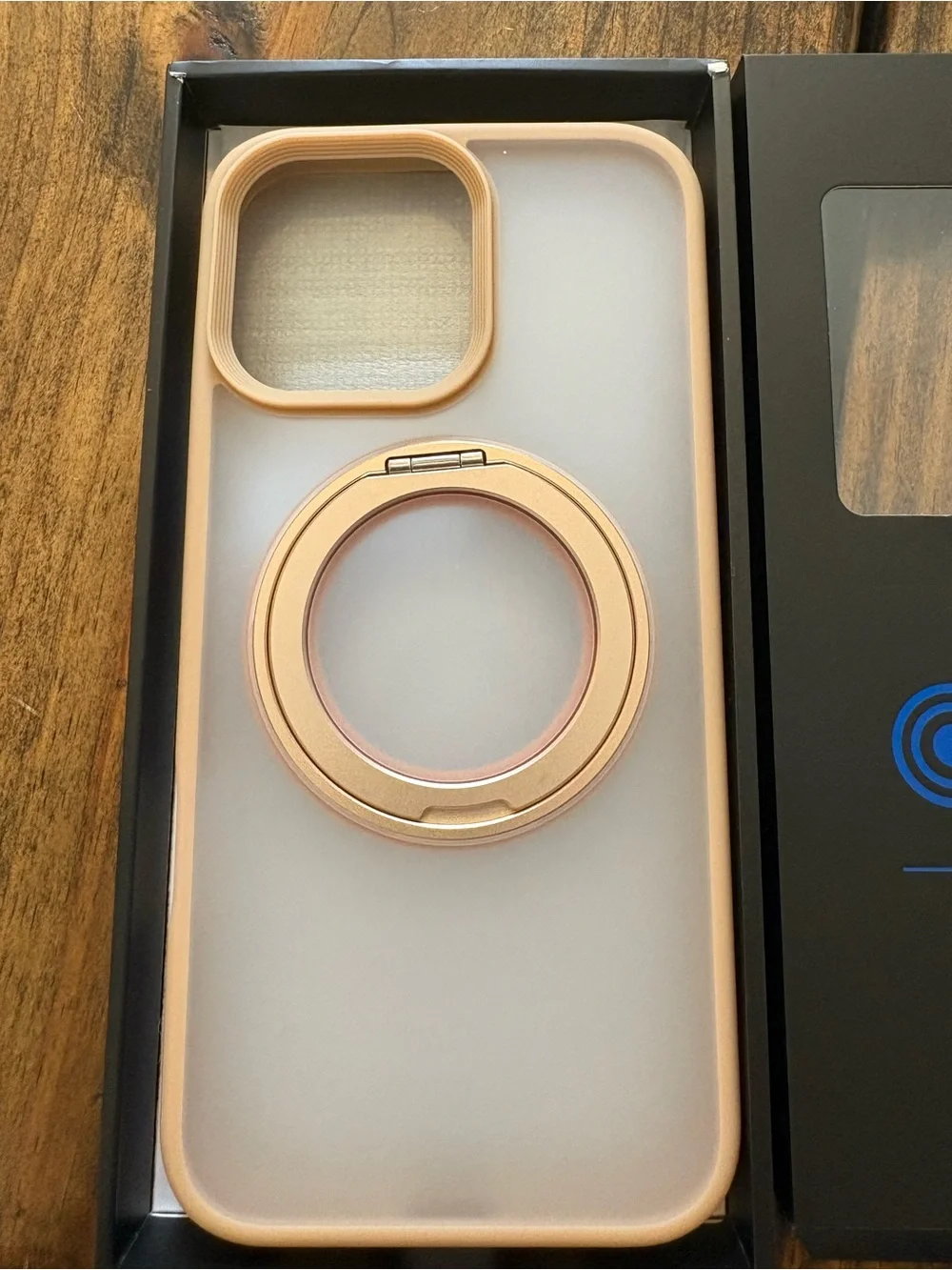 Rose Gold Frosted Phone Case
